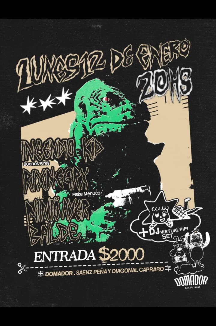 Afiche histórico de BALDE