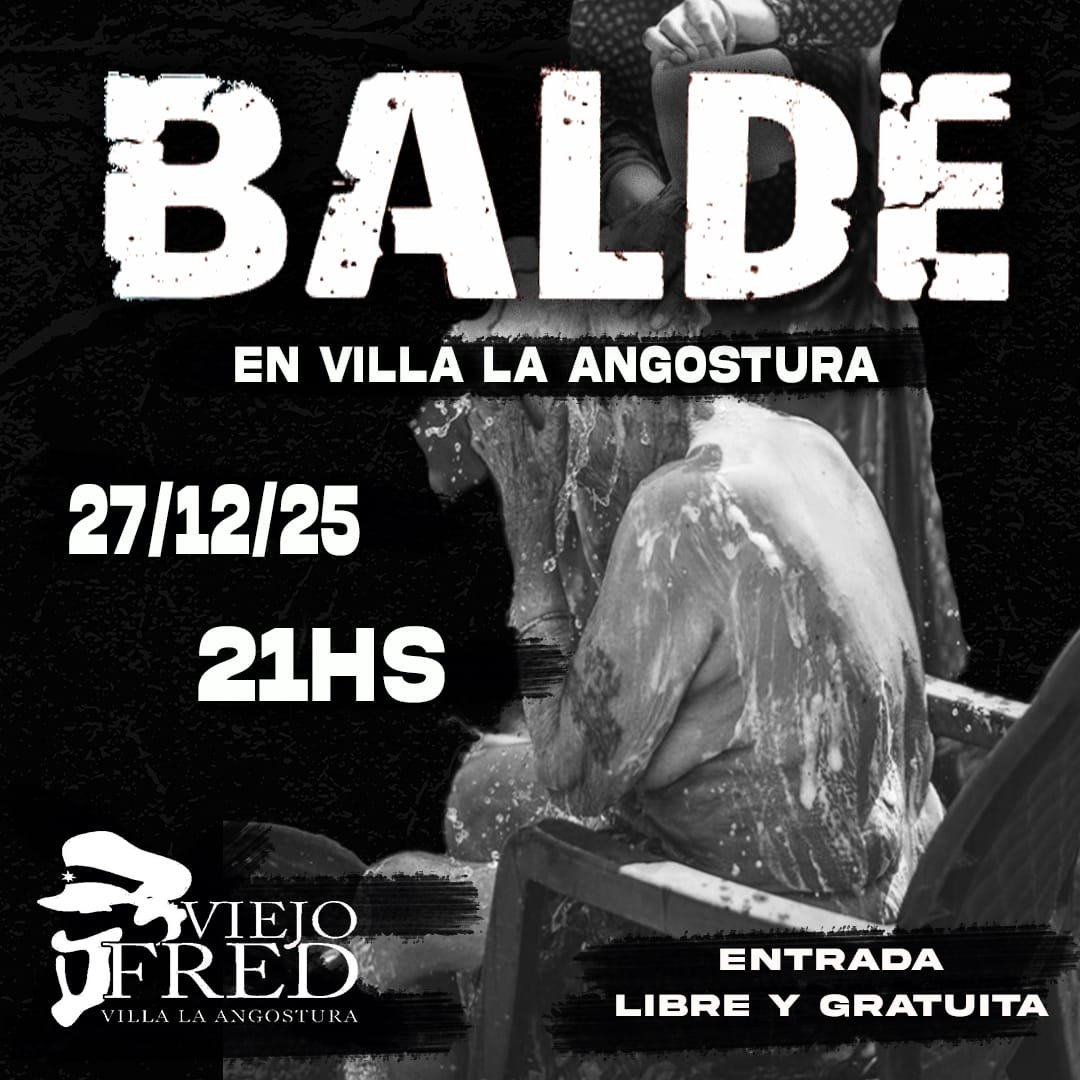 Afiche histórico de BALDE