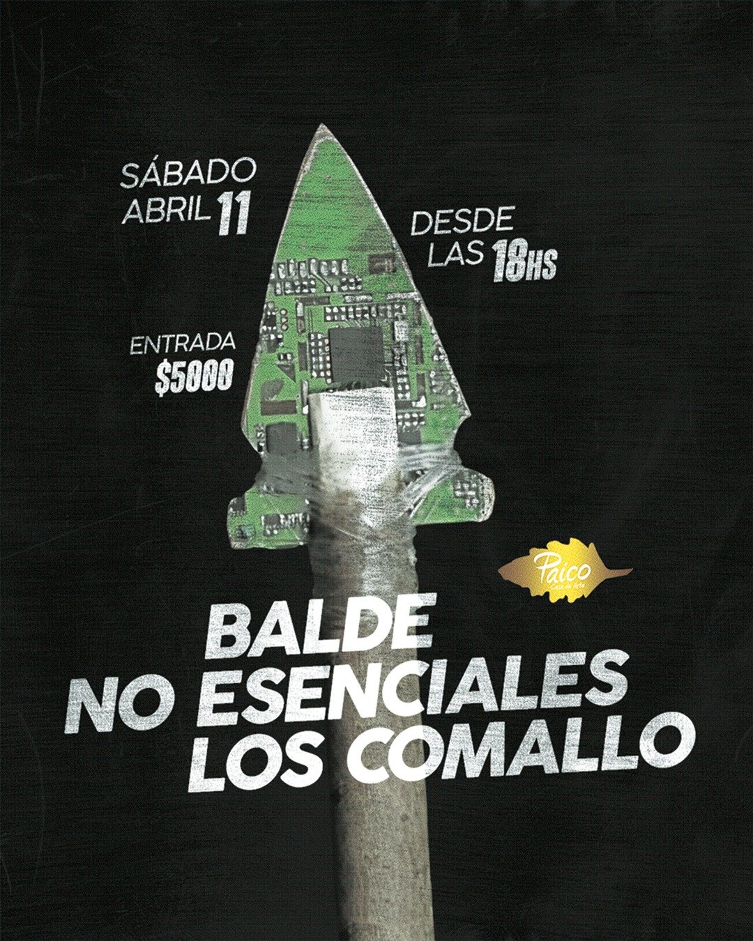 Afiche histórico de BALDE